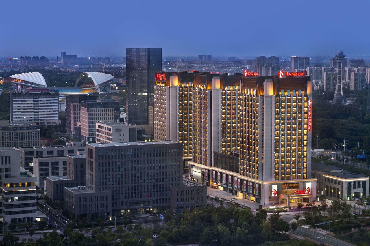 Hotel Ramada Jiaxing Exterior foto